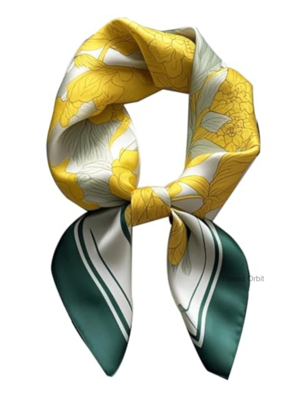 Satin Like Square Scarf 27.5 in Lightweight Fashion Neck Hair Bag Accessory